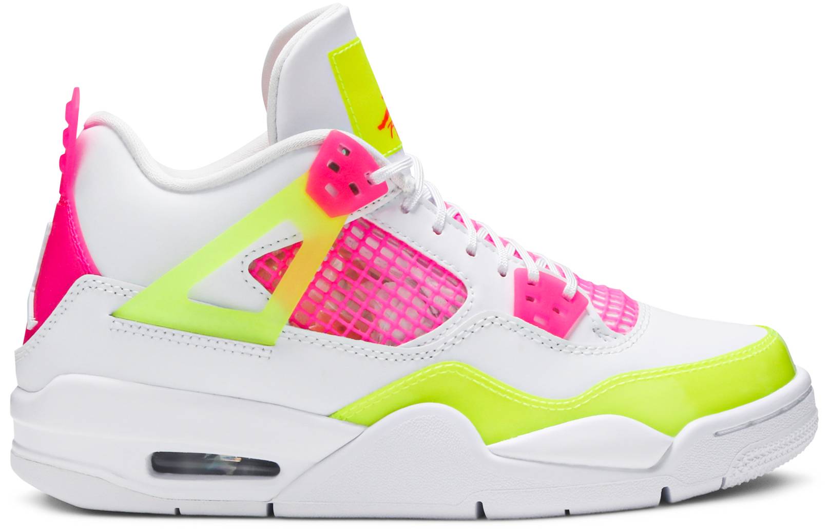 Jordan 4 Retro 'White Lemon Pink (GS)'