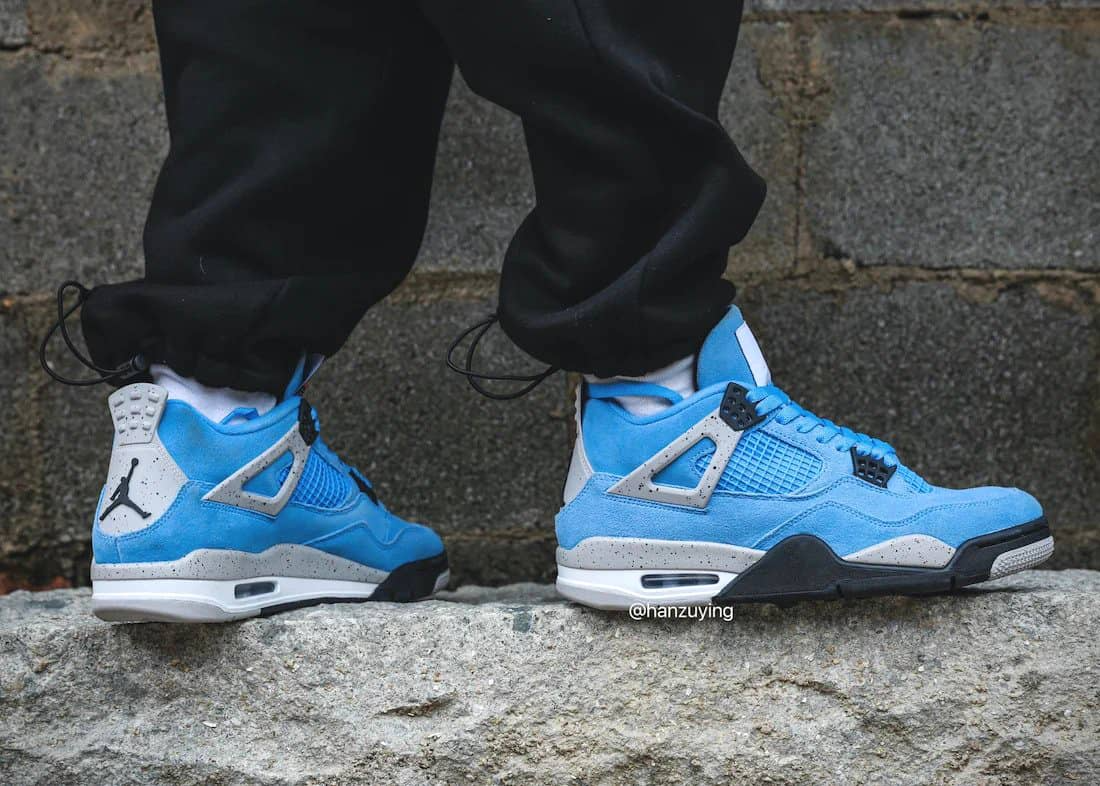 Air Jordan 4 Retro Gs University Blue